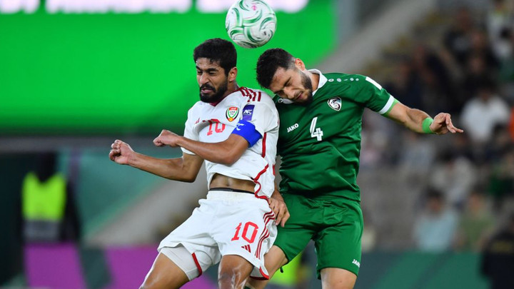 U23 UAE (áo trắng) là đối thủ của U23 Việt Nam ở tứ kết giải U23 châu Á 2026.