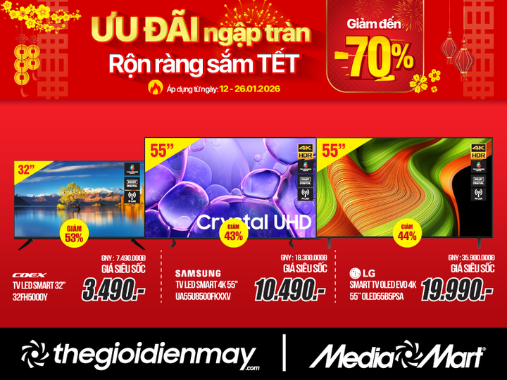 Sắm Tết rộn ràng cùng MediaMart: Ưu đãi ngập tràn lên tới 50% - 2