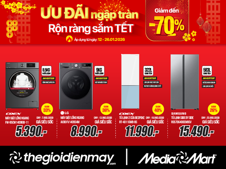 Sắm Tết rộn ràng cùng MediaMart: Ưu đãi ngập tràn lên tới 50% - 3