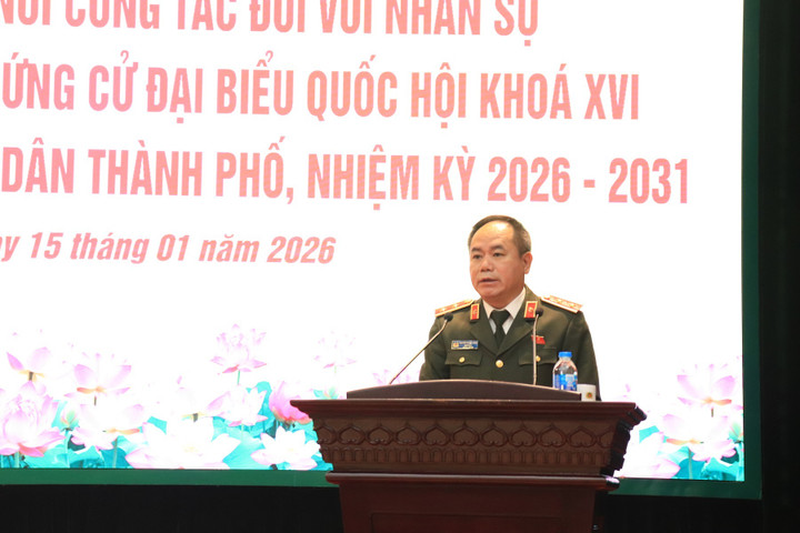 Trung tướng Nguyễn Thanh Tùng, Giám đốc Công an TP Hà Nội.