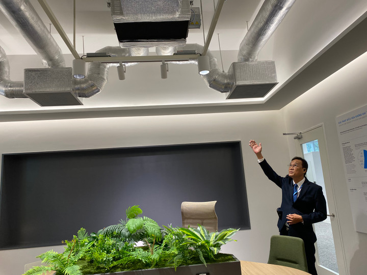 Ánh sáng, không khí, cây xanh là những hạng mục quan trọng được các tòa nhà đặc biệt chú ý. (Ảnh: Đại Việt)