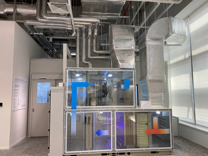 Hệ thống lọc không khí tân tiến, hỗ trợ bảo vệ sức khỏe con người. (Ảnh: Đại Việt)