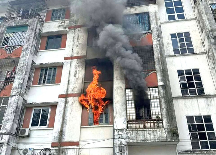 Hiện trường vụ cháy