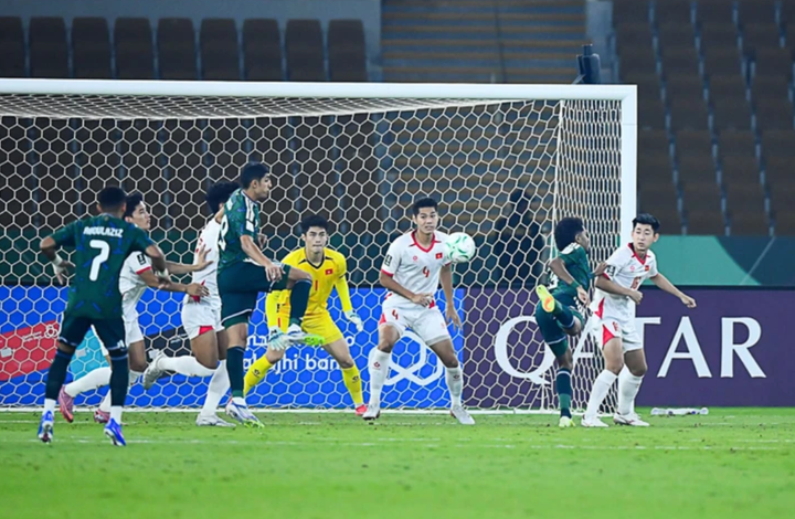 U23 Việt Nam 1-0 U23 Ả Rập Xê Út. (Nguồn: VFF)