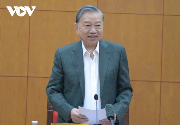 Tổng Bí thư Tô Lâm.