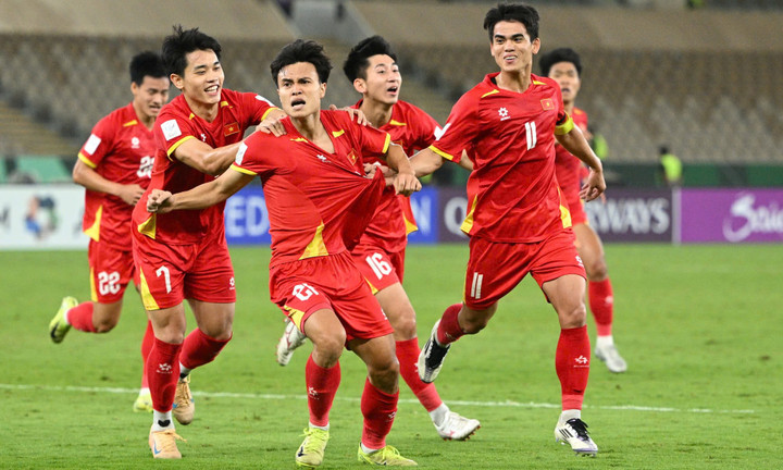 U23 Việt Nam đánh bại U23 UAE.