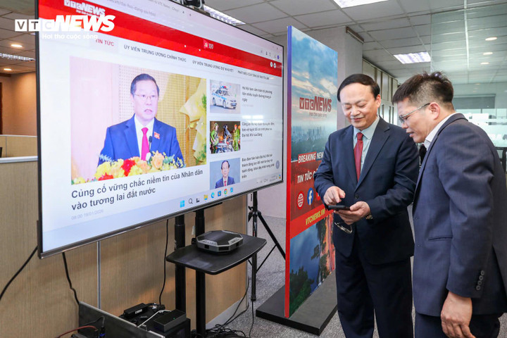 Tổng Giám đốc VOV đánh giá cao những tin bài chất lượng của Báo Điện tử VTC News trong suốt thời gian qua.