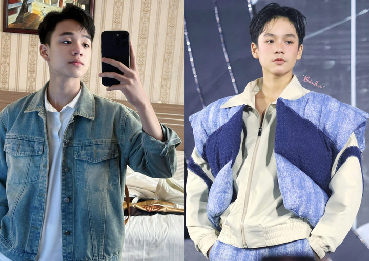 Ngoại hình điển trai của Hạo Khang ở tuổi 16.