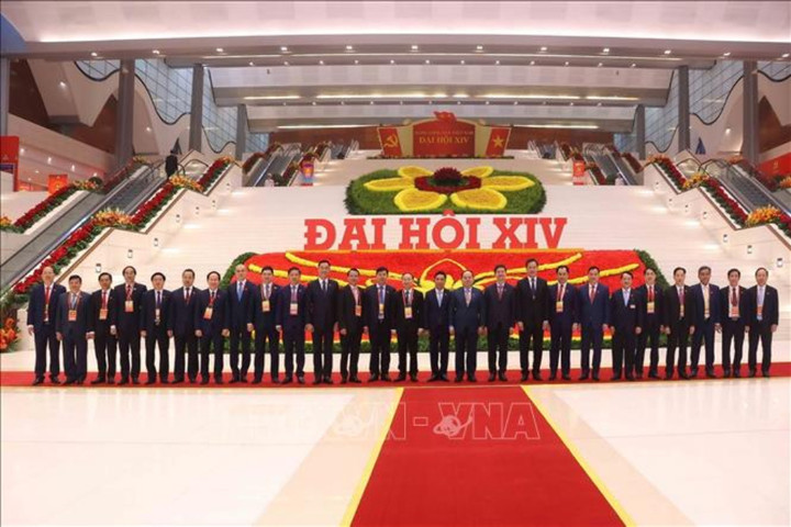 Đại biểu đến dự Đại hội. (Ảnh: TTXVN)