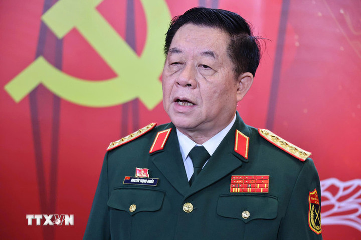 Đại tướng Nguyễn Trọng Nghĩa, Ủy viên Bộ Chính trị, Bí thư Trung ương Đảng. (Ảnh: TTXVN)