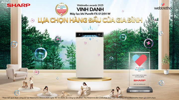 Sản phẩm Sharp được vinh danh tại giải thưởng Webtretho Awards 2025 - 1