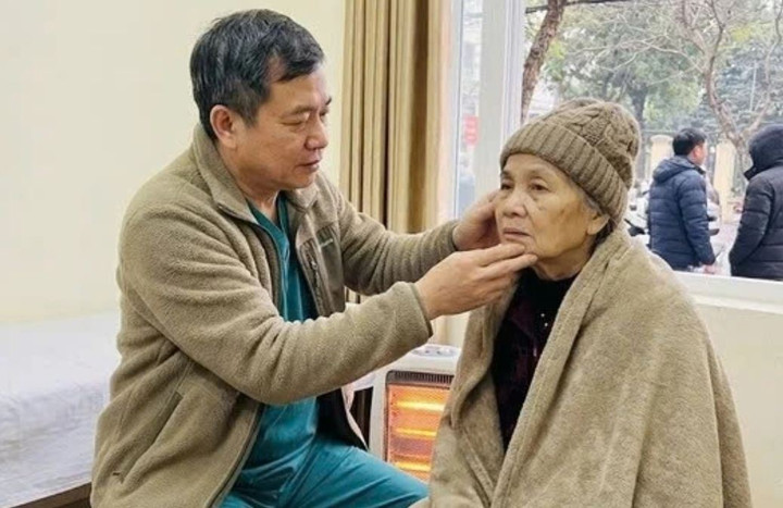 Thời tiết rét buốt khiến nguy cơ liệt mặt tăng cao (Ảnh: VOV)