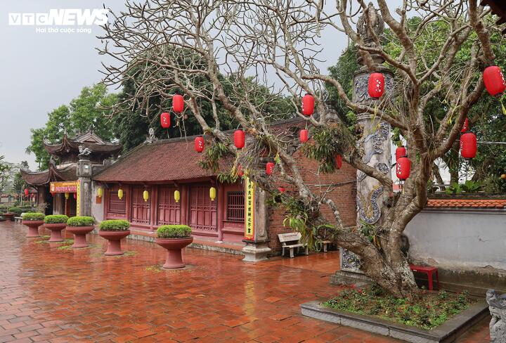 Trong khuôn viên còn có Hậu cung và Khải Thánh (là nơi thờ thân phụ, thân mẫu đức Khổng Tử là Thúc Lương Ngột và Nhan Trưng Tại).