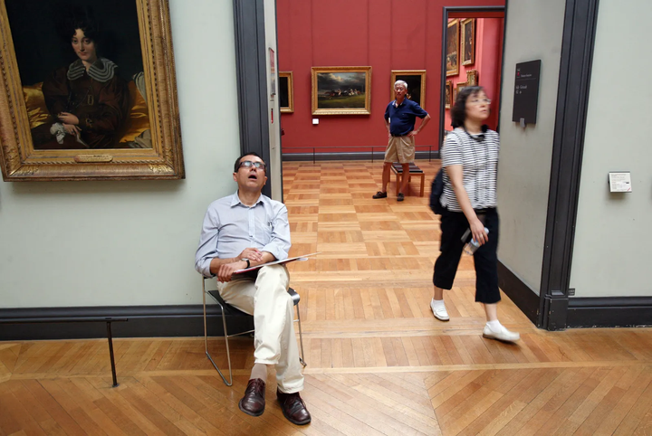 Đi bộ chậm trong bảo tàng còn mệt mỏi hơn đi bộ bình thường. (Ảnh: CNTraveller)