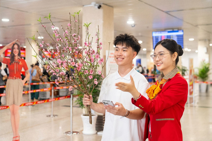 Hàng không bắt đầu nhận vận chuyển mai, đào Tết.