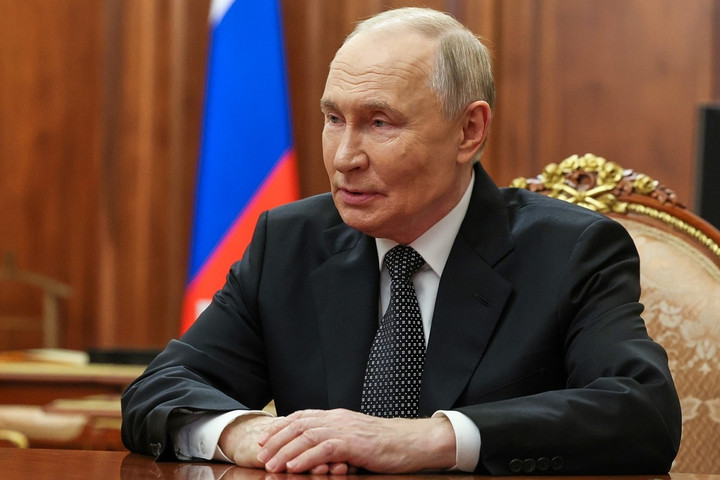 Tổng thống Nga Vladimir Putin. (Ảnh: Sputnik/AP)