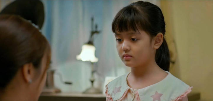 Trong phim, Cherry An Nhiên vào vai Nhi - "con rơi" của ông Phi (do NSƯT Hoàng Hải thủ vai). Ngoài đời mới 8 tuổi nhưng An Nhiên thể hiện tròn trịa nhân vật Nhi 12 tuổi với diễn biến tâm lý phức tạp.