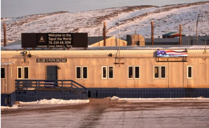 Căn cứ quân sự của Mỹ ở Greenland. Ảnh: AP