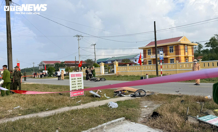 Hiện trường vụ tai nạn