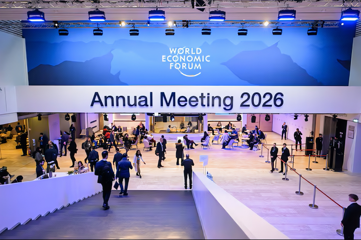 Hình ảnh Diễn đàn Kinh tế Thế giới 2026 tại Davos. (Nguồn: Reuters)