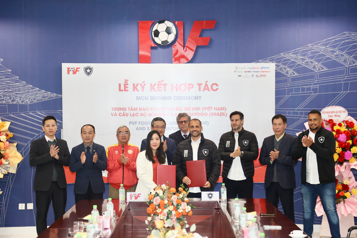 PVF hợp tác cùng Botafogo.