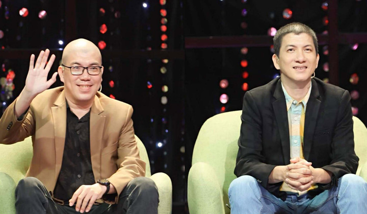 Anh em nhạc sĩ Hoài An và Võ Hoài Phúc.