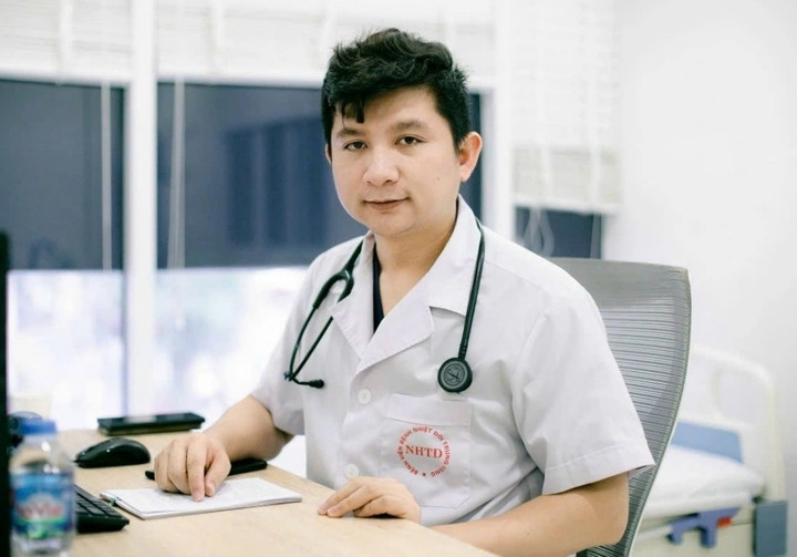 Bác sĩ CKI Lê Văn Thiệu, Khoa Nhiễm khuẩn tổng hợp, Bệnh viện Bệnh Nhiệt đới Trung ương.