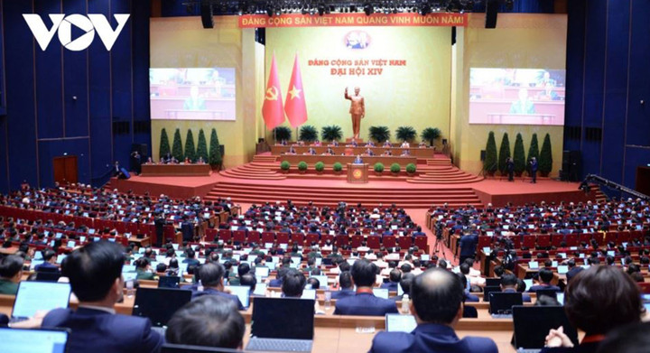 Toàn cảnh Đại hội đại biểu toàn quốc lần thứ XIV của Đảng.