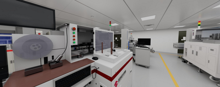 Phối cảnh nhà máy Kiểm thử và Đóng gói tiên tiến chip bán dẫn FPT.