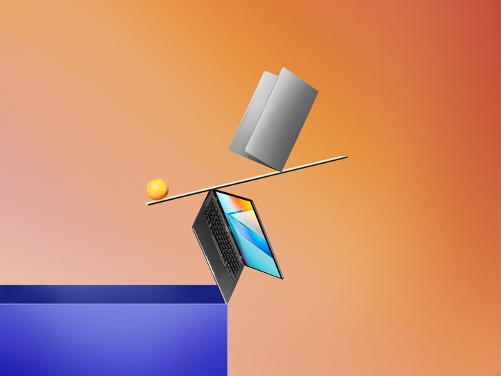 Bộ đôi Zenbook 14 và Vivobook S14/S16 nổi bật như những đại diện tiêu biểu cho dòng laptop AI mỏng nhẹ. (Ảnh: ASUS)