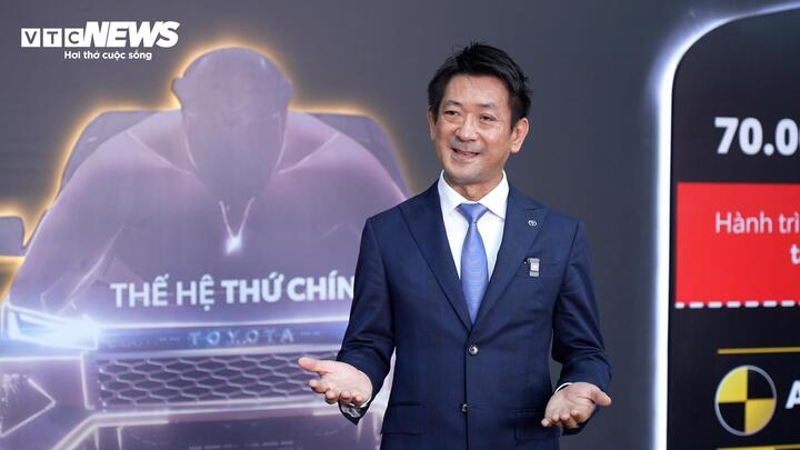 Ông Osamu Hirata - tân Tổng Giám đốc Toyota Việt Nam. (Ảnh: Hùng Cường)