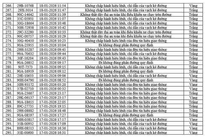 Camera AI phát hiện 416 phương tiện vi phạm tại Ninh Bình chỉ trong một tuần - 11