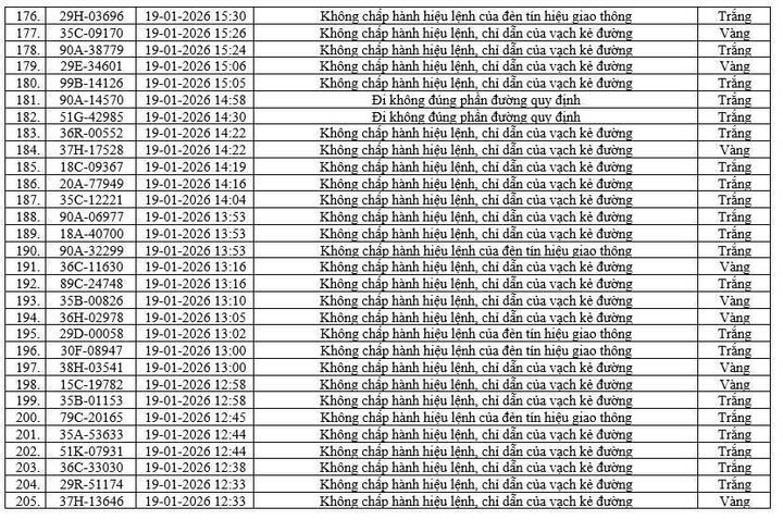 Camera AI phát hiện 416 phương tiện vi phạm tại Ninh Bình chỉ trong một tuần - 8
