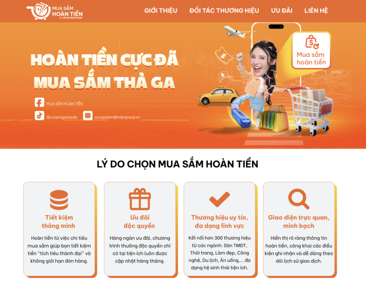 Mua sắm thông qua tiện ích mua sắm hoàn tiền dẫn trở thành thói quen chi tiêu của người tiêu dùng Việt.