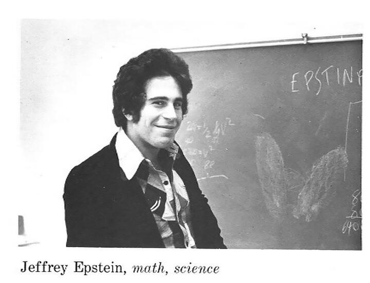 Jeffrey Epstein, giáo viên toán - lý tại Trường Dalton, trong ảnh chụp năm 1975. (Nguồn: NYT)