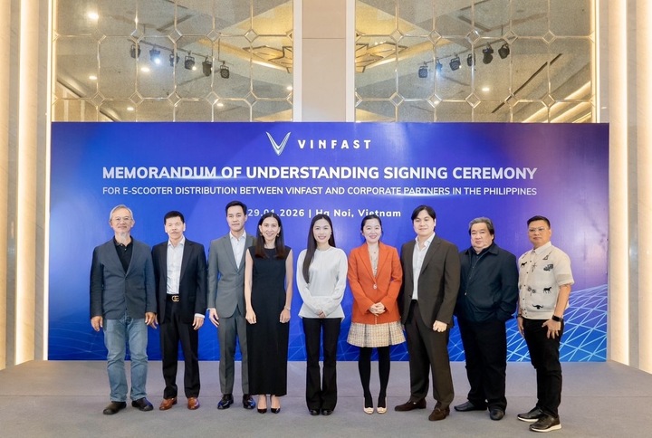 VinFast ký kết hợp tác với các đại lý hàng đầu ở khu vực Luzon và Mindanao, phát triển mạng lưới kinh doanh xe máy điện tại thị trường Philippines.