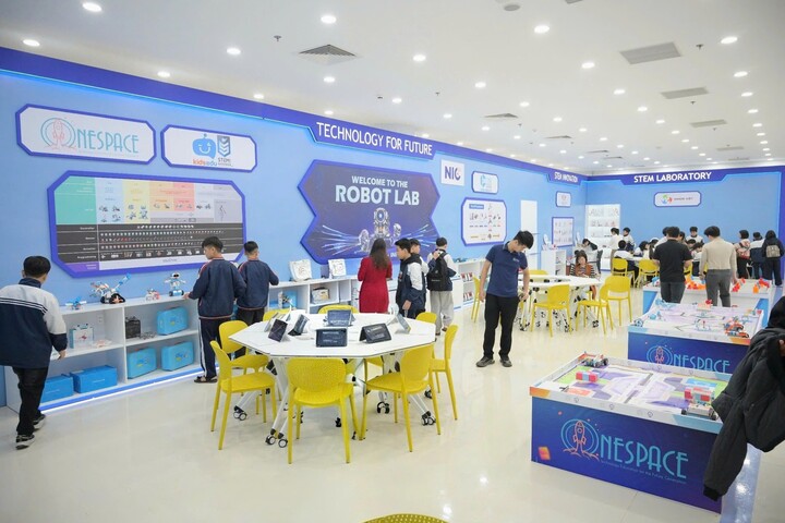 Không gian STEM - Robotics tại NIC Hòa Lạc. (Nguồn: NIC)