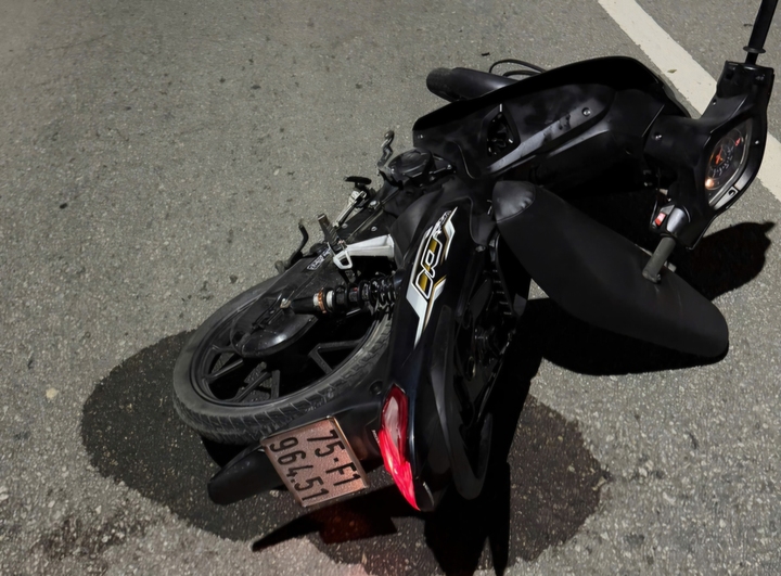 Vụ tai nạn xe máy tại Huế khiến 2 người tử vong