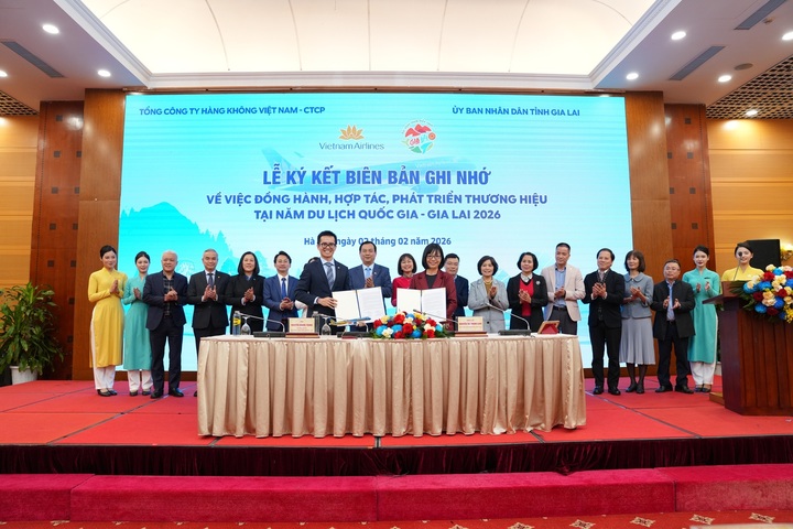 Vietnam Airlines và UBND tỉnh Gia Lai đã ký kết Biên bản ghi nhớ hợp tác, khẳng định sự đồng hành chiến lược trong Năm Du lịch Quốc gia – Gia Lai 2026.