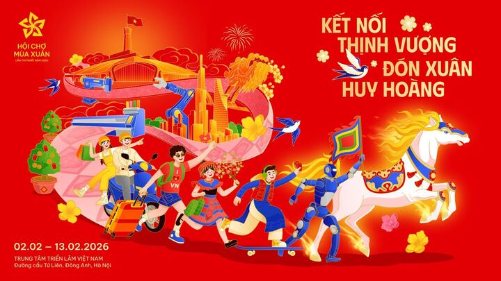 Hội chợ Mùa Xuân 2026 sẽ diễn ra từ 2/2 đến 13/2/2026.