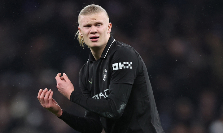 Man City hoà Tottenham 2-2. (Ảnh: Reuters)