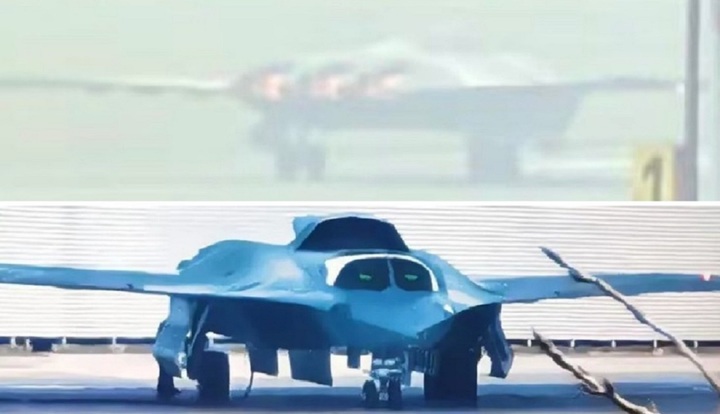 Máy bay chiến đấu thế hệ thứ sáu của Trung Quốc khởi động động cơ (ảnh trên) và mở khoang chứa vũ khí. Ảnh Military Watch