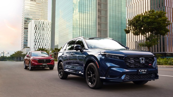 Honda CR-V đang bán tại Việt Nam hiện nay thuộc thế hệ thứ 6.