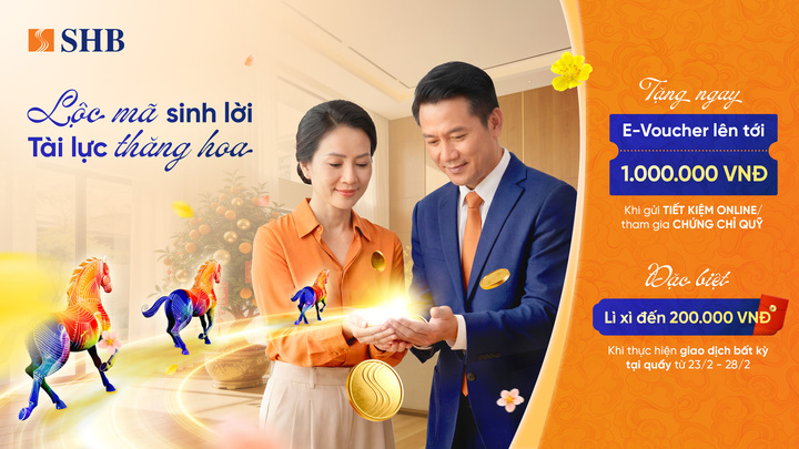 Khởi đầu năm mới, rinh lộc lớn từ SHB với tổng giá trị quà tặng hơn 4,5 tỷ đồng - 2