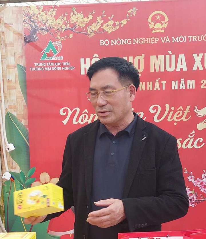 Ông Lê Mạnh Quy - Giám đốc Công ty TNHH Thương mại Dịch vụ và Xuất nhập khẩu Quy Hoa.