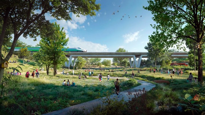 Đơn vị đầu tư hy vọng mang không gian trở lại sân bay Downsview. (Ảnh: Northcrest)