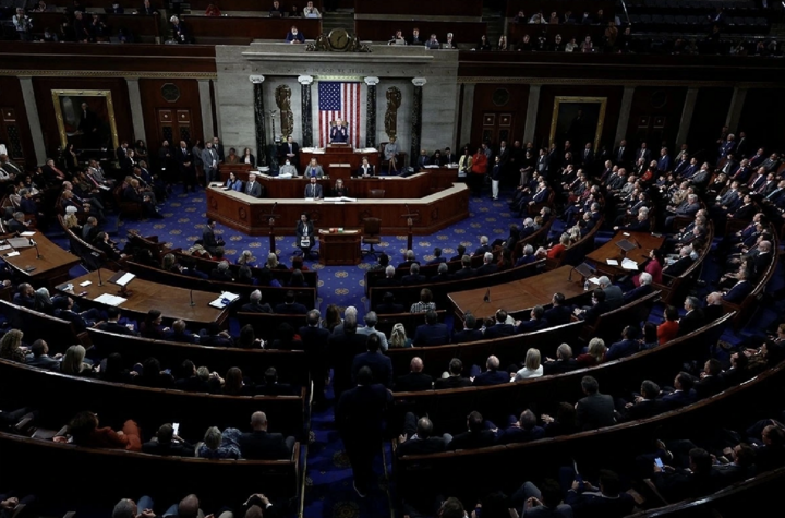 Một cuộc họp của Hạ viện Mỹ. (Ảnh: Reuters)