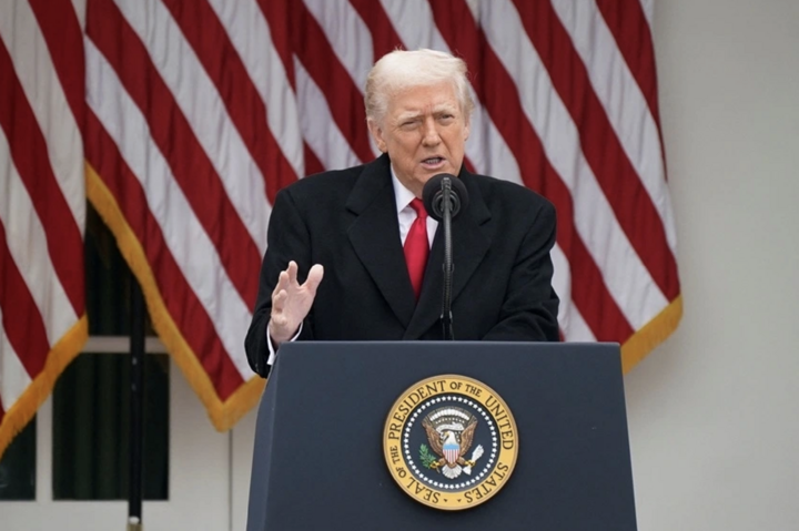 Tổng thống Mỹ Donald Trump. (Ảnh: Reuters)