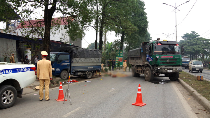 Hiện trường vụ việc.