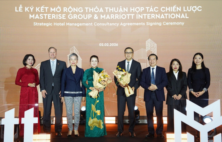 Thỏa thuận hợp tác với Marriott International tiếp tục khẳng định tầm nhìn chiến lược của Masterise Group trong việc hợp tác cùng các thương hiệu toàn cầu, kiến tạo những công trình mang tầm vóc quốc tế và định hình chuẩn mực mới cho trải nghiệm sống, nghỉ dưỡng và du lịch tại Việt Nam.
